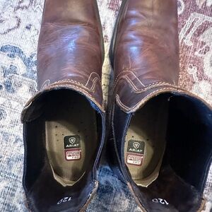 Ariat Men's Distressed Brown Western Boots Ariat Rambler Chelsea